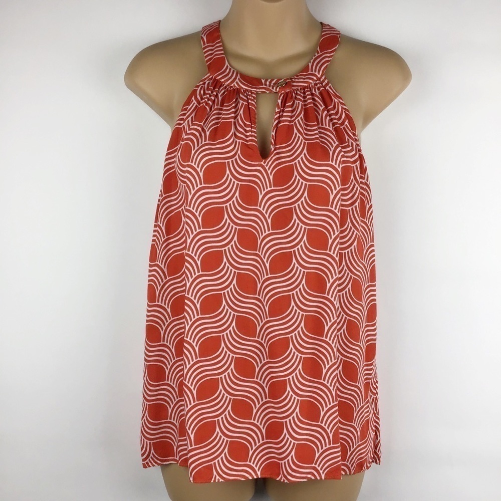 Escapada Coral & White Tank | Small
